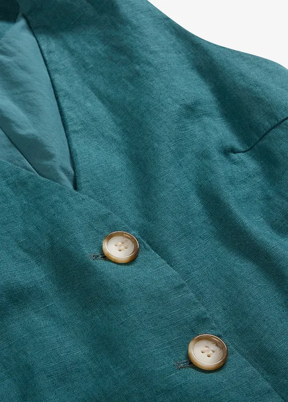 Gilet in puro lino, bonprix