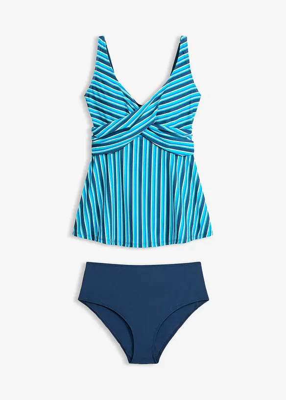 Tankini incrociato (set 2 pezzi), bonprix
