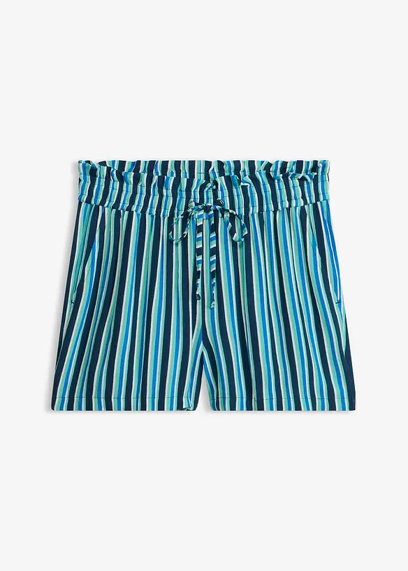 Shorts copricostume in crinkle operato, bonprix