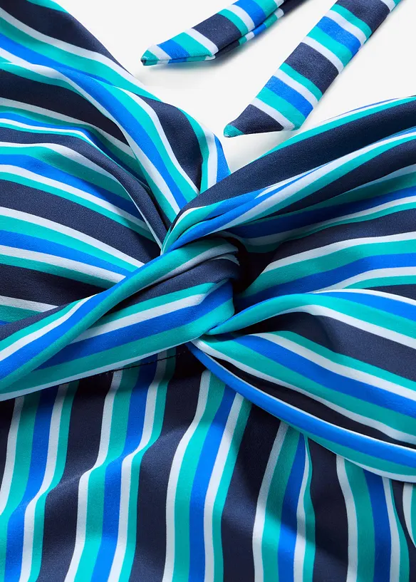 Costume intero all'americana con effetto ad incrocio, bonprix