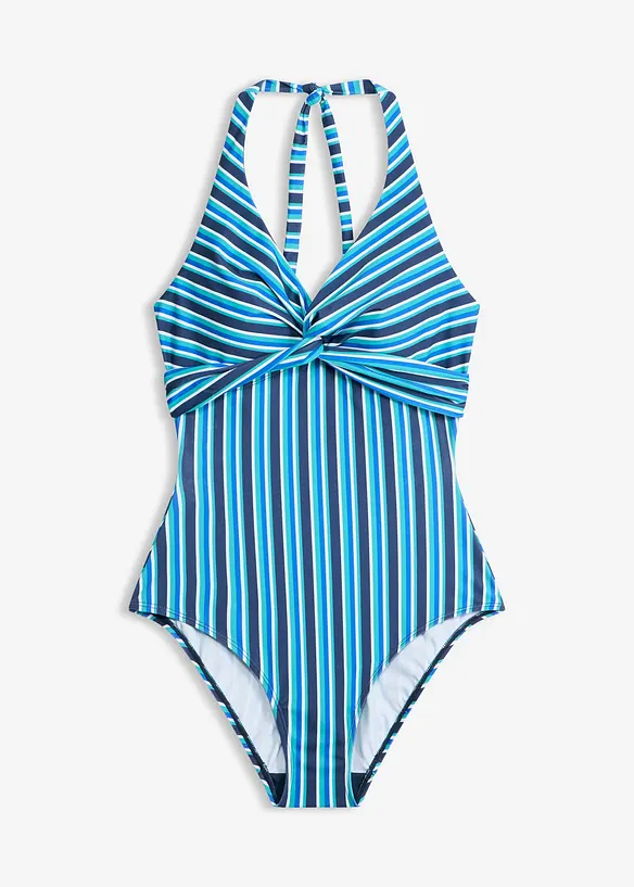 Costume intero all'americana con effetto ad incrocio, bonprix