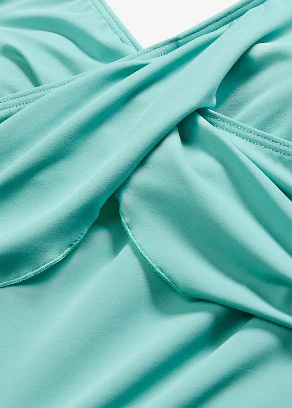 Costume intero con effetto incrociato, bonprix