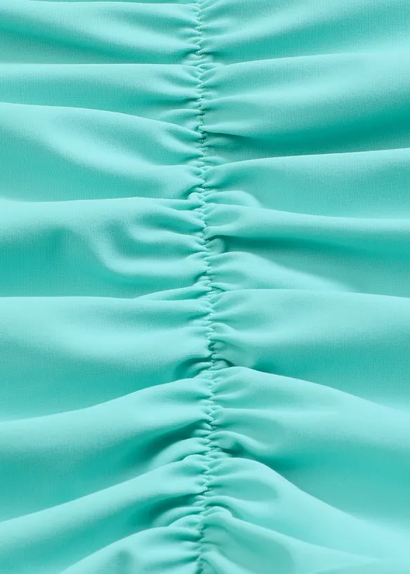 Costume intero con arricciatura e effetto modellante leggero, bonprix
