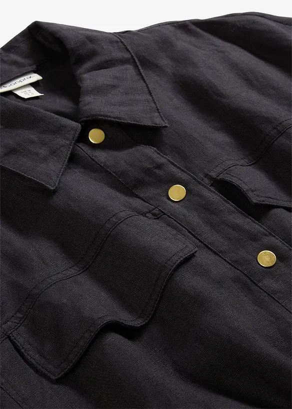 Bomber in puro lino, bonprix