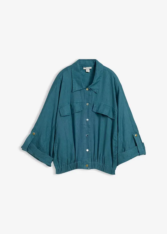 Bomber in puro lino, bonprix