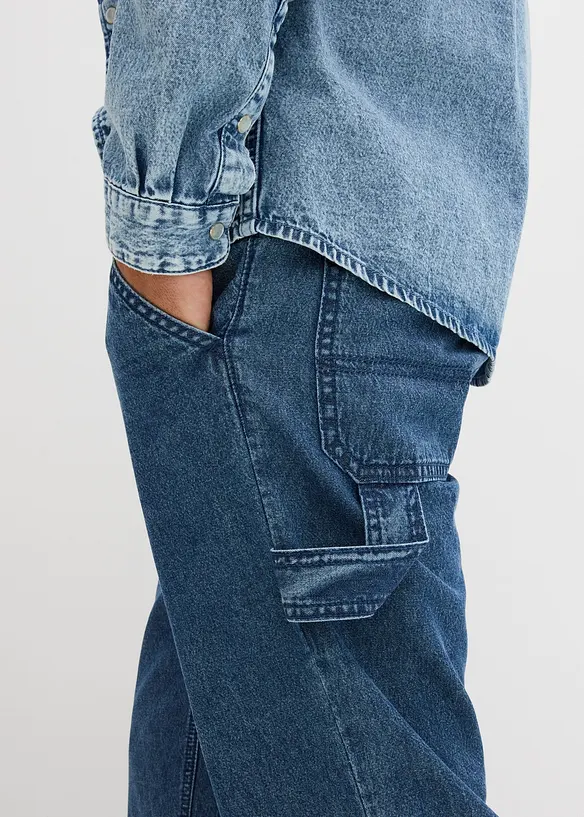 Jeans Carpenter  relaxed fit leggeri con elastico in vita, straight, bonprix