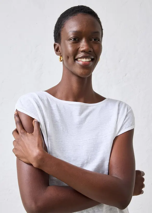 Maglia in puro lino, bonprix