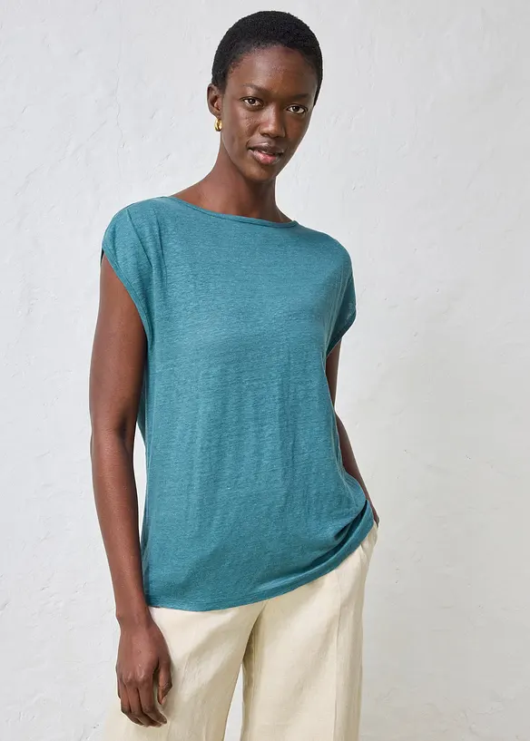 Maglia in puro lino, bonprix