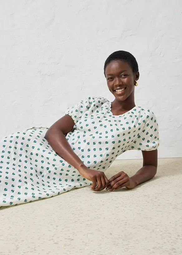 Abito in puro lino, bonprix