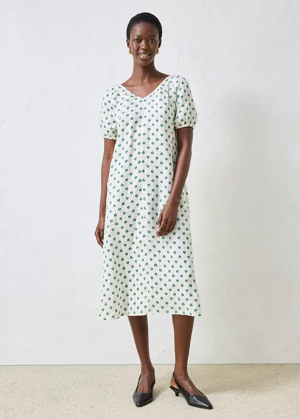 Abito in puro lino, bonprix