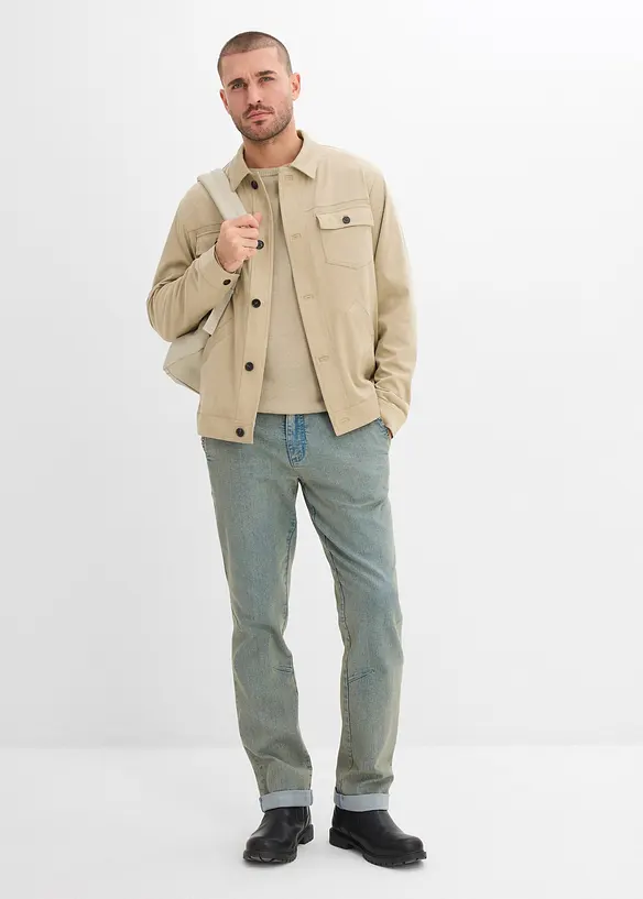 Giacca in similpelle scamosciata, bonprix