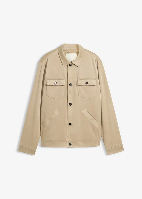 Giacca in similpelle scamosciata, bonprix