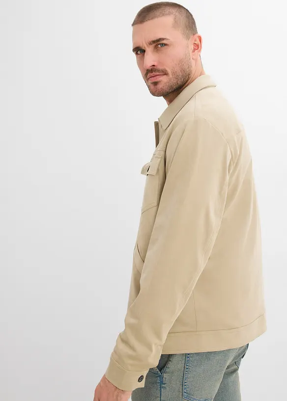 Giacca in similpelle scamosciata, bonprix