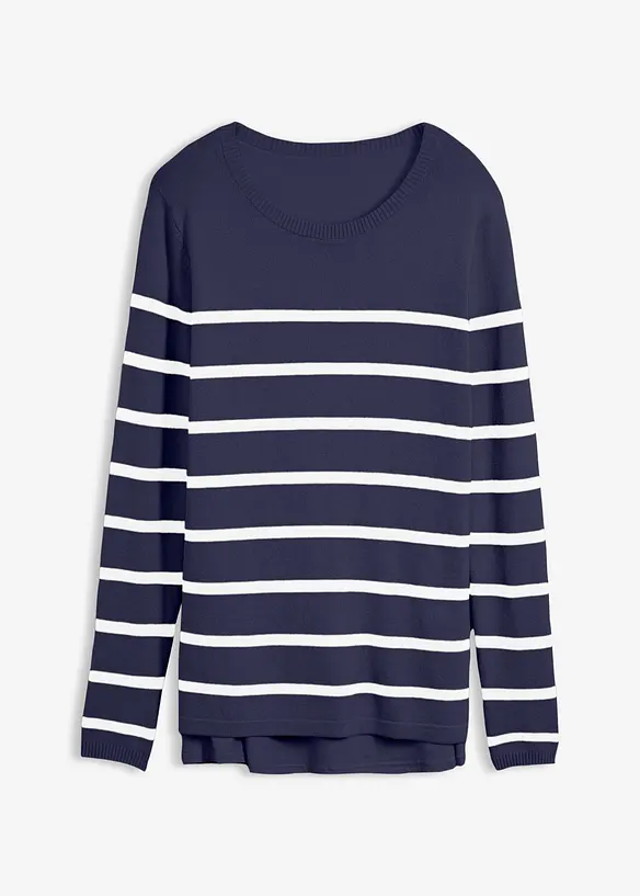 Maglione pr&eacute;maman / da allattamento leggero 2 in 1, bonprix