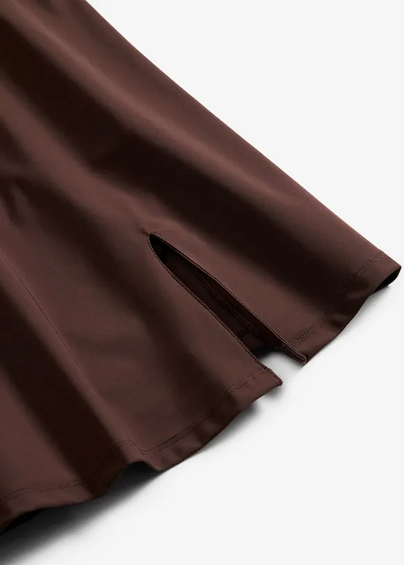 Abito da bagno con scollatura a V e effetto modellante medio, bonprix
