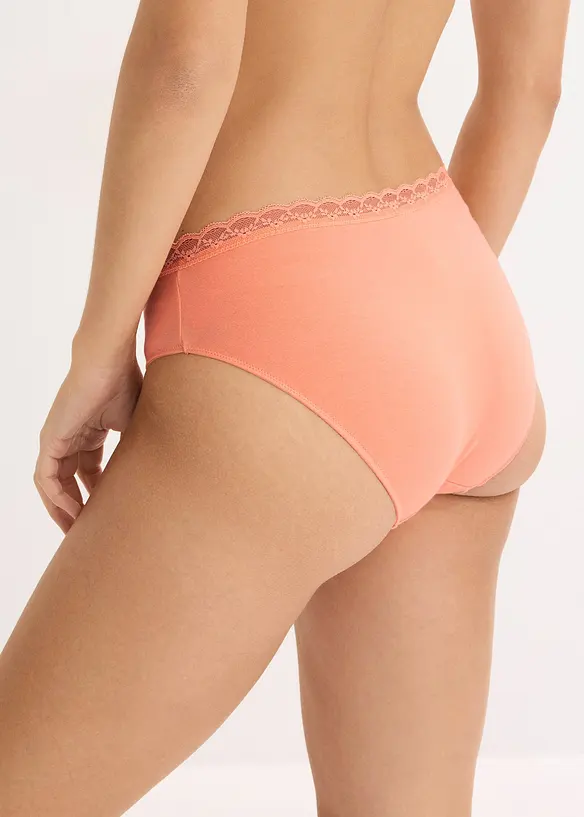 Slip con pizzo (pacco da 5), bonprix