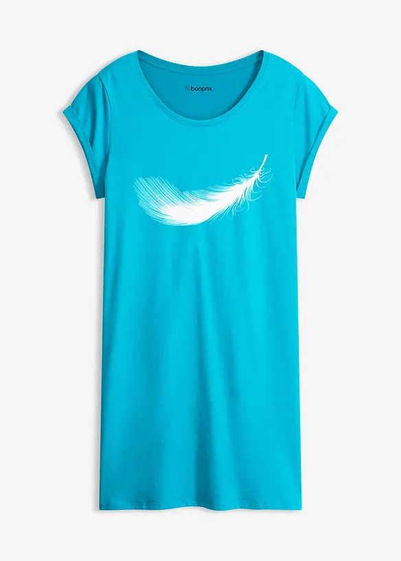 Camicia da notte corta in puro cotone biologico, bonprix