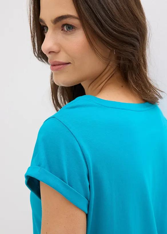 Camicia da notte corta in puro cotone biologico, bonprix