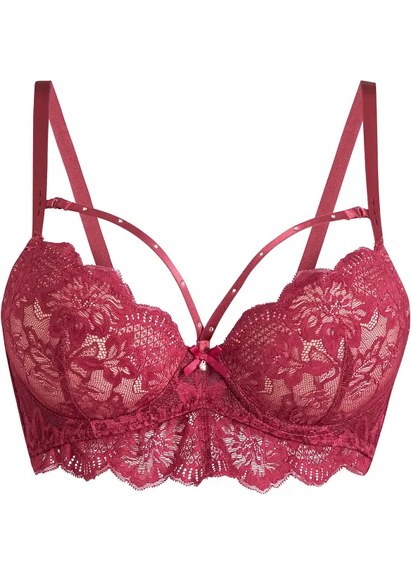 Reggiseno con coppe preformate e fettucce staccabili, bonprix