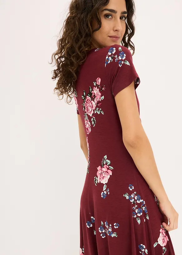 Abito in jersey di misto viscosa, bonprix