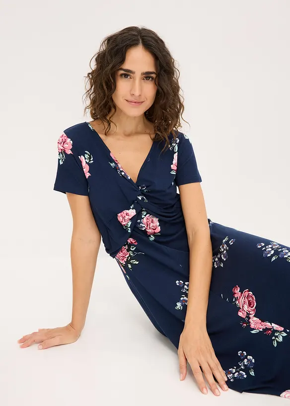 Abito in jersey di misto viscosa, bonprix