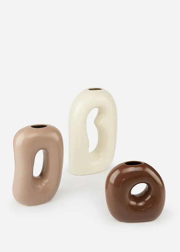 Set di vasi (3 pezzi), bonprix