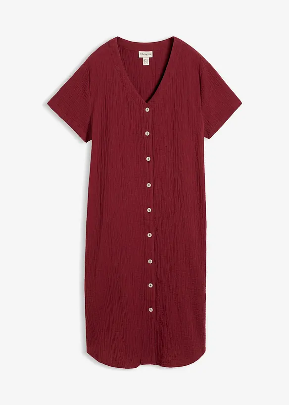 Abito chemisier in soffice mussola, bonprix