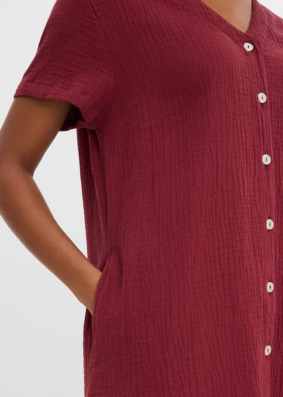 Abito chemisier in soffice mussola, bonprix