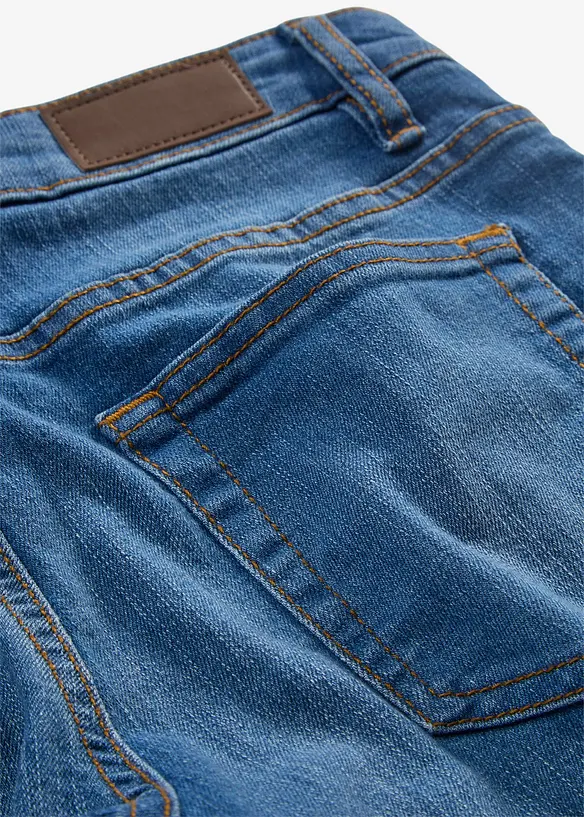 Jeans skinny elasticizzati, vita media, bonprix