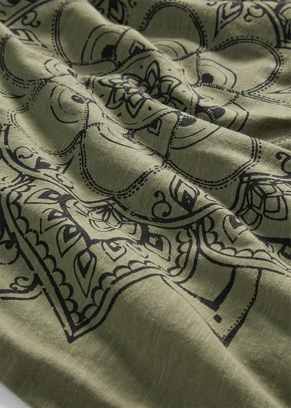 T-shirt in filato fiammato, bonprix