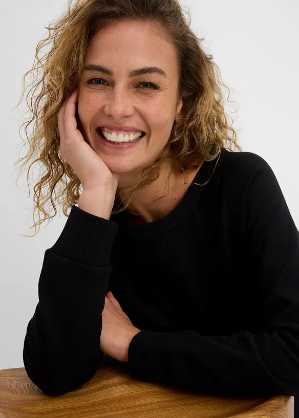 Abito in felpa di spugna morbida, bonprix