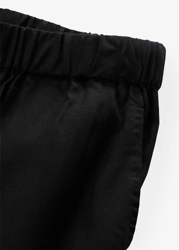 Pantaloni in viscosa con elastico in vita, bonprix