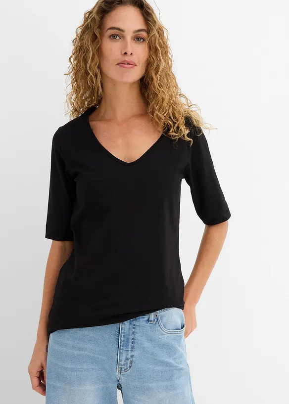 Maglia lunga aderente, bonprix