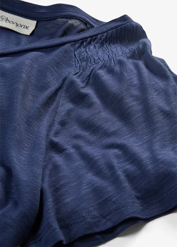 Maglia in filato fiammato con maniche ad aletta, bonprix