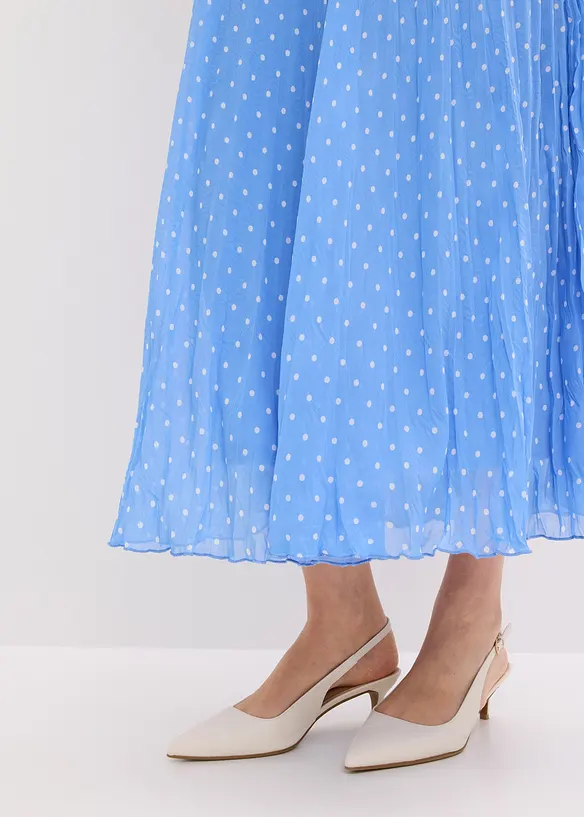 Gonna in chiffon con effetto stropicciato, bonprix