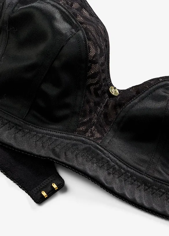 Bralette senza ferretto con pizzo delicato, bonprix