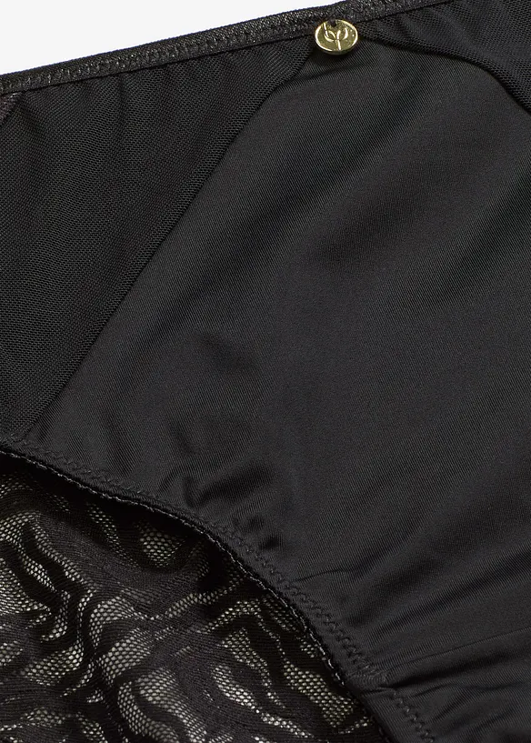 Slip alto con mesh, bonprix