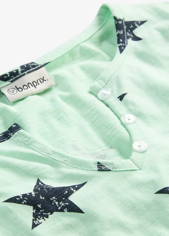 Maglia con stelle in puro cotone, bonprix