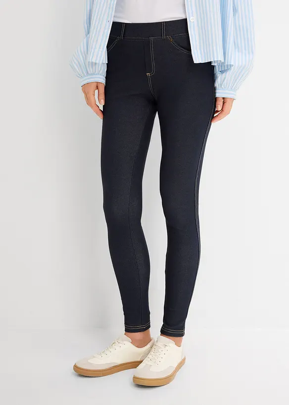 Leggings effetto jeans, bonprix
