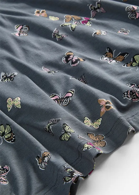 T-shirt con farfalle, bonprix