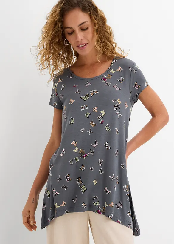T-shirt con farfalle, bonprix