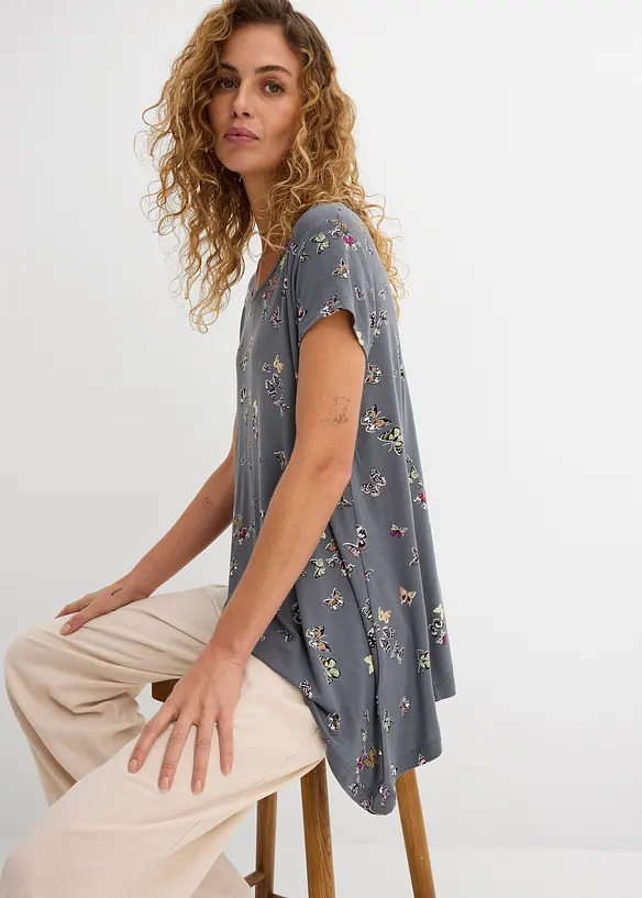 T-shirt con farfalle, bonprix