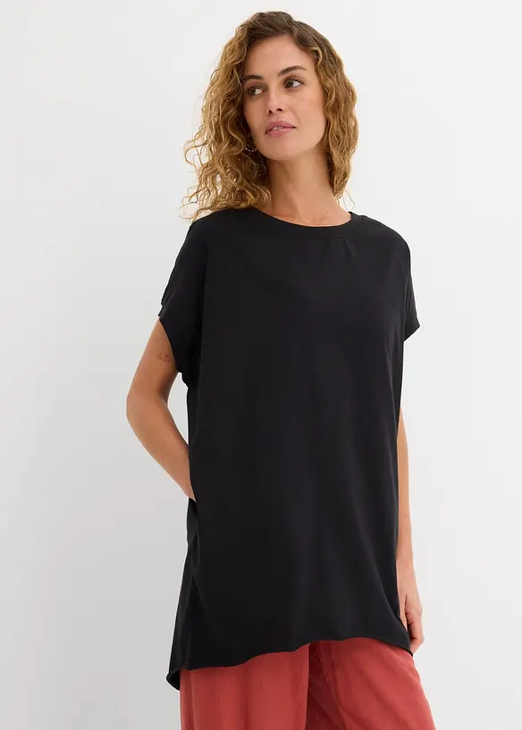 Maglia lunga in puro cotone, bonprix