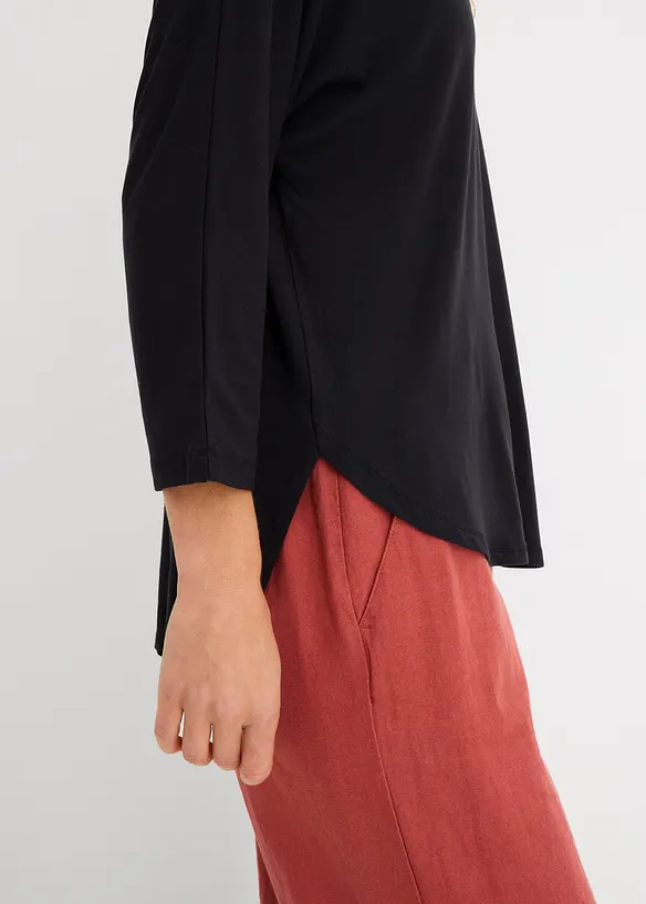 Maglia in misto viscosa fluente, bonprix