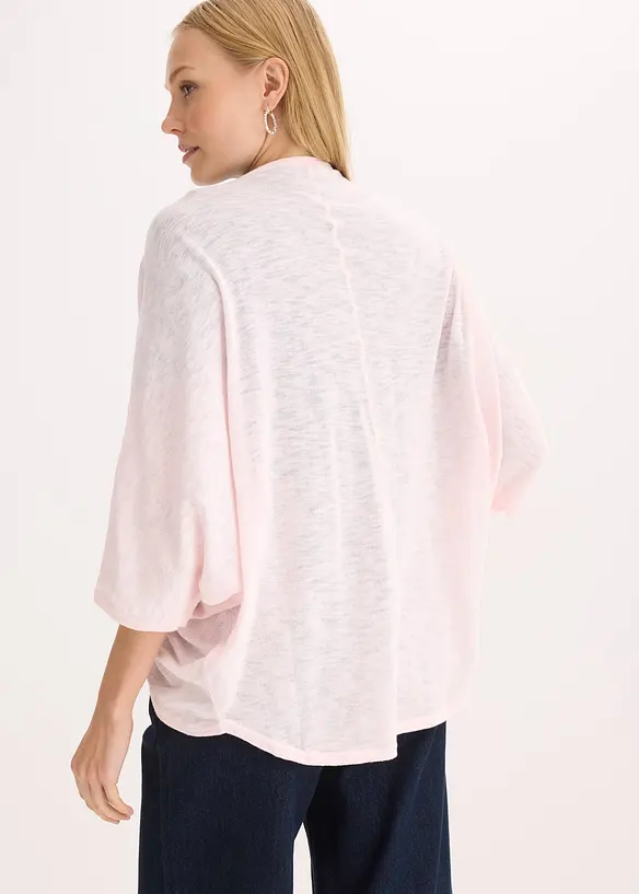 Cardigan in filato fine di puro cotone, bonprix