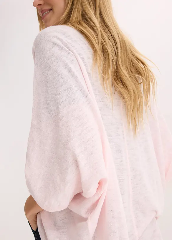 Cardigan in filato fine di puro cotone, bonprix