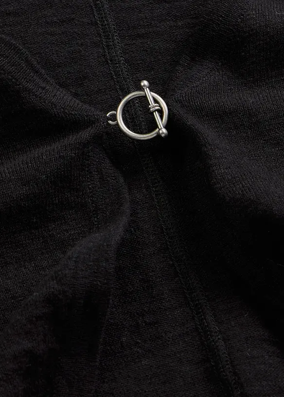 Cardigan in filato fine di puro cotone, bonprix