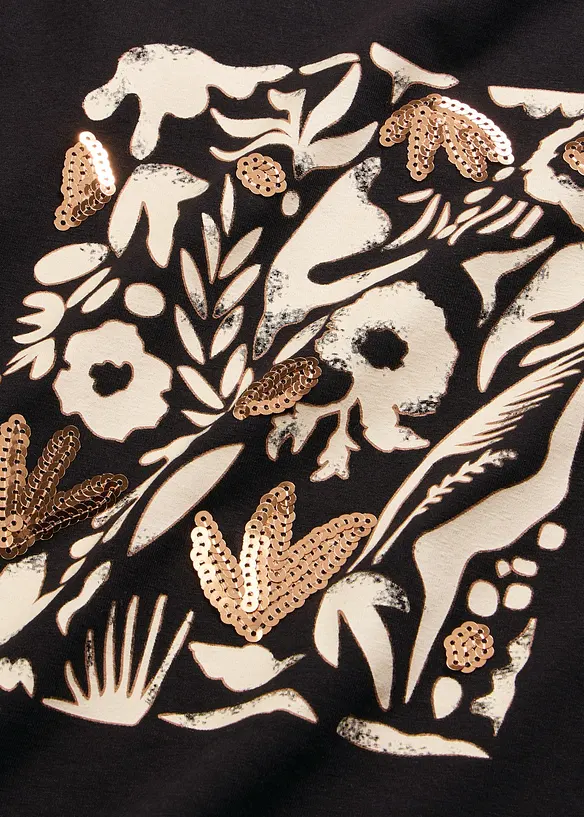 Maglia a maniche lunghe con cotone biologico, bonprix