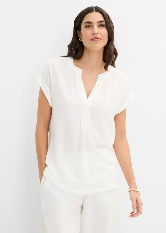Blusa in pura viscosa, bonprix