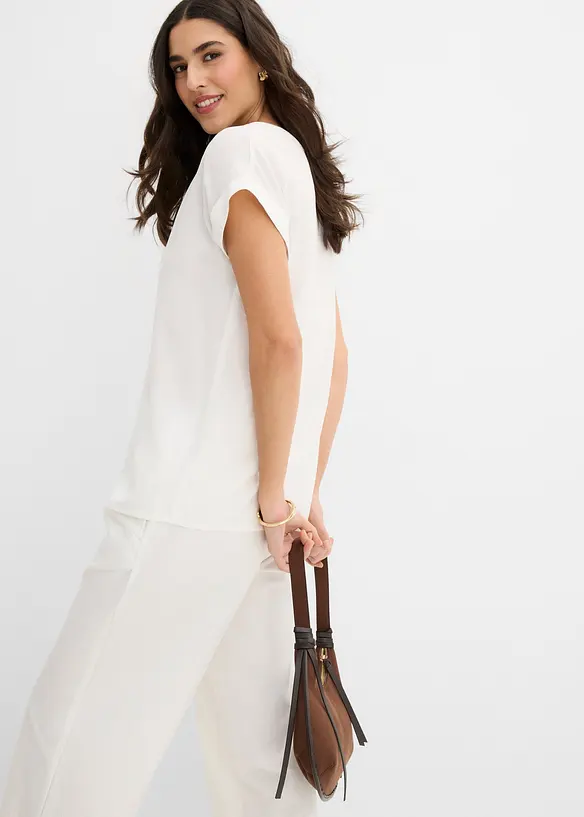 Blusa in pura viscosa, bonprix